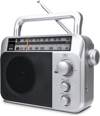 Retekess TR604 AM FM Radio, Portable Radios with Best Reception, AC or D Battery