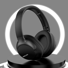 Wireless Headphones Bluetooth Headset Noise Cancelling Over Ear With Microphone