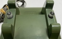 ITT 2500 Vintage Push Button Desk Telephone Avocado Green Landline Phone