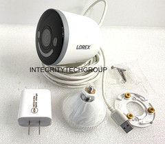 Lorex 4K Spotlight Wi-Fi 6 Security Camera W/ Smart Security Lighting W881AA