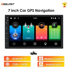 7inch Single 1Din Android 9.0 Car Stereo Carplay Radio GPS Navi Wifi Head Unit