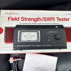 Radio Shack Field Strength SWR Tester Meter 21-523 In Original Box – Untested