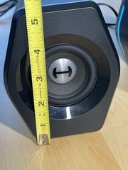 Edifier G2000 Bluetooth RGB Powered Speakers AUX USB Tested Working Pair