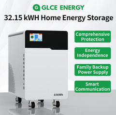 32.15kWh 48V 628AH LiFePO4 Battery Vertical Standing Backup Solar
