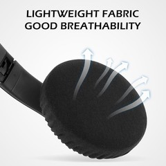 2 Pairs Headphone Earpad Covers Washable Stretch Ear Pads Protectors 9-11cm
