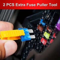 306PCS Car Fuse Kit – Auto Fuses with Tester & Puller
