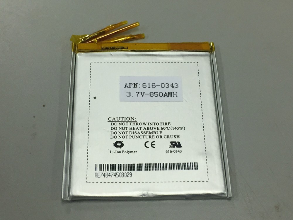 New Replacement Battery for iPod Touch 1st Gen 1G 8GB 16GB 32GB 616-0343 850mAh