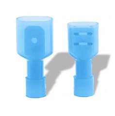 500X Insulated Female Male Spade Terminal Crimp Quick Disconnect Wire Connectors