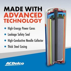 ACDelco AA Super Alkaline Batteries, 24-Count , Free Shipping