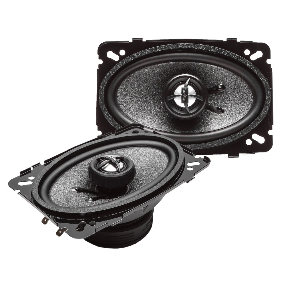 NEW SKAR AUDIO RPX46 4″ x 6″ 2-WAY 150 WATT MAX CAR AUDIO COAXIAL SPEAKERS PAIR