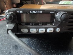 Kenwood TM-281A 144MHz VHF FM Mono Band Ham Radio Transceiver w/ Microphone