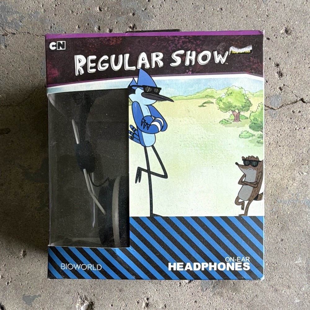 BIOWORLD Regular Show On-Ear Headphones
