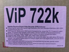 Factory Re-manufactured VIP 722K Dual Tuner HD DVR Dish Network