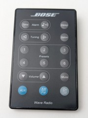Bose Wave Radio AWR1-1W AWR1-1G AWR131 AWR113 AWR1G1 Remote Control Black