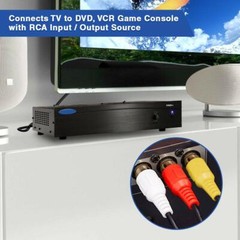 3 RCA to 3 RCA Male To Male Composite Audio Video AV Cable VCR DVD 3FT 1 Meter