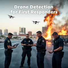 Drone and Pilot Detection Device –Handheld Remote ID Receiver for iOS & Android