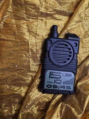 U.S. UNITED STATES ARMY 2 TOY WALKIE-TALKIES – with Lights CAMOUFLAGE with CLIPS