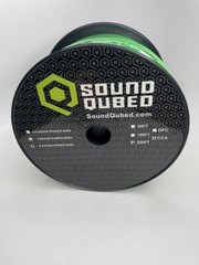 SoundQubed 8 Gauge Power and Ground Wire 250ft Spool Green