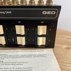 QED 3 Way Tape Switching Unit Parts Only. See Pictures