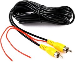 20′ Car Video RCA Extension Cable Auto Rear View Backup Parking Camera Wire Cord