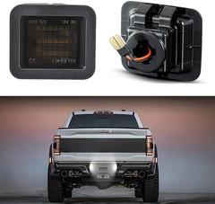 2015-2025 F150 Raptor LED License Plate Light Assembly Smoked Lens–Compatible