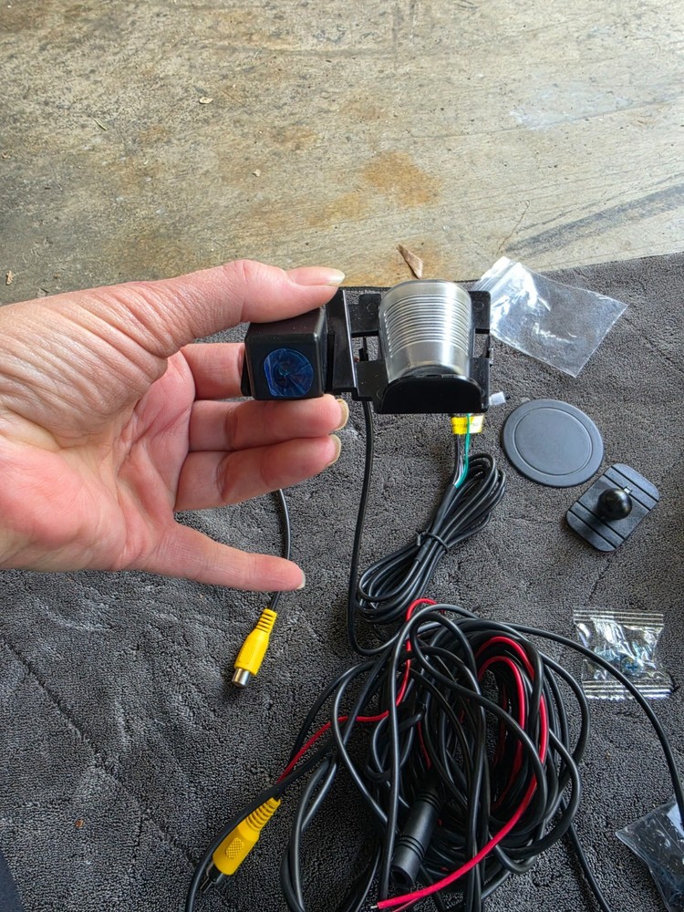 Eway license plate backup camera kit