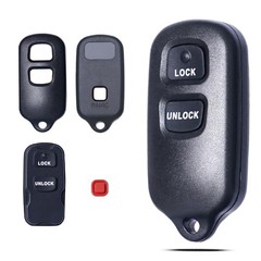 Key Fob Shell Case Replacement Fits for Toyota Tacoma Tundra RAV4 Highlander