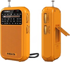 Compact D220 AM FM SW Receiver – Easy to Use, Battery Operated Transistor Radio