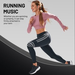 Bone Conduction Headphones Bluetooth 6.1 Wireless Headset Outdoor Sport Earbuds