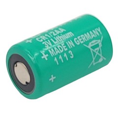 2-Pack 3V CR 1/2 AA Series Lithium Battery CR1/2AA 950mAh Cylindrical Battery