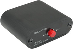 M1 2 in 1 Out 3.5Mm Stereo Audio Switch Aux Switcher Speaker Selector Splitter B