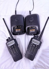 Vertex Standard Digital UHF Radio VXD-720 VXD-720-G6B-4 w/Battery (pair)