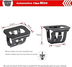 30PCS Metal Grill Clips, Replacement for Buick Cadillac Hummer GMC Oldsmobile
