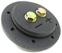 Steve Meade SMD Single Box Terminals Heavy Duty Grade 8 Hardware PVC Black