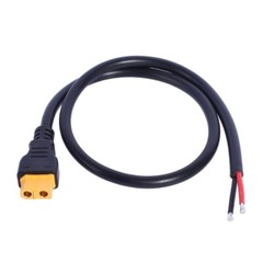 50cm/19.69in Long XT60 Connector Cable Female to Pigtail 2Pin Bare Wire for UAVs