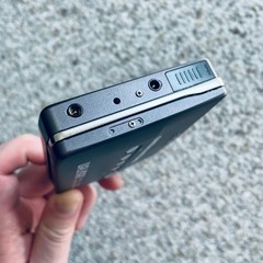 SONY WM-EX555 Walkman Cassette Player, Awesome Gun Gray ! Working !