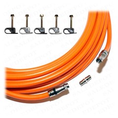 200 FT RG11 COAX CABLE DROP Underground INDOOR/OUTDOOR Direct Burial w GEL 200′