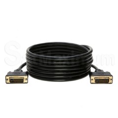 DVI Cable Male DUAL LINK DVI-D Monitor Wire 24+1 Pin 3ft 6ft 10ft 15ft 25ft -LOT