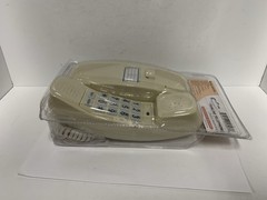 Golden Eagle Corded Trimline Phone Desk/Wall Retro Ivory Push Button Telephone