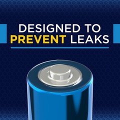60-Pack AA Alkaline Batteries – High Energy & Leak Resistant for Household Use