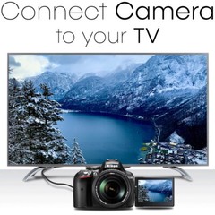 HDMI to Micro HDMI Cable ARC 1080P for Tablet Camera GoPro Laptop HDTV Projector