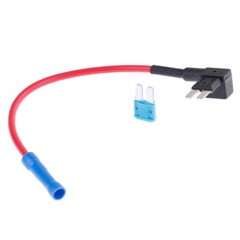 Micro2 Fuse Tap Car ADD A CIRCUIT Blade ATR Mini Fuse Holder 15A fuse 16AWG