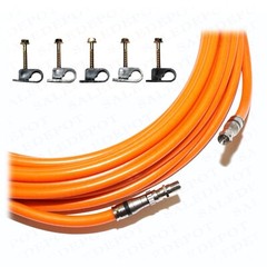 200 FT RG11 COAX CABLE DROP Underground INDOOR/OUTDOOR Direct Burial w GEL 200′