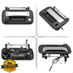 EWAY F150 Tailgate Backup Camera Black Chrome