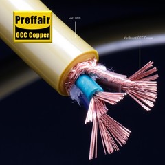 1M OCC Copper Audio Power 3Core Power Cable HiFi Bulk Cord Power Wire DIY