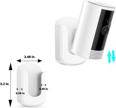 Durable Adhesive Camera Mount Bracket for Ring and Blink – 3 Pack, Easy Setup