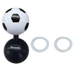 Universal Car Push Start Button Cover – Ball-Bar Rocker Switch, Interior Black