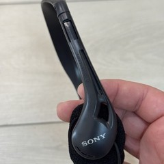 Vintage Sony Walkman MDR-005E Adjustable Headband Stereo Headphones Tested Works