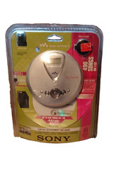 NEW SONY WALKMAN PORTABLE CD PLAYER DNF 400 WITH MP3 ATRAC