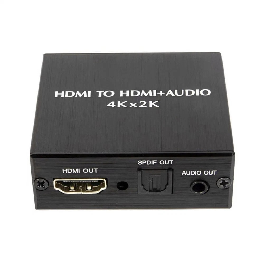 4K * 2K HDMI Stereo Audio Video Extractor Converter HDMI+ Optical SPDIF 3.5mm n